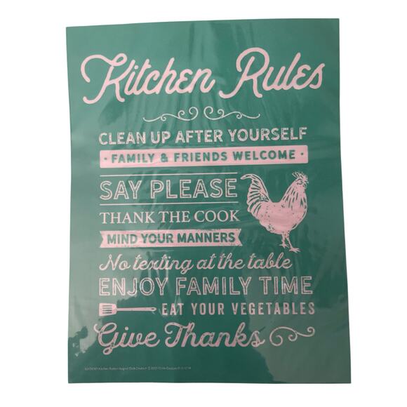 NWT Chalk Couture 8.5 x 11  Reusable Transfer - Picture 1 of 3